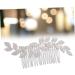 FRCOLOR Wedding Tiara Tiara Bridal Side Comb Crystal Hair Comb Bridal Comb Wedding Hair Comb Wedding Hair Accessories Bride Simple Wedding Headpiece - Buy Online on GoSupps.com