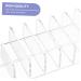 MAGICLULU 2pcs Storage Rack Vertical Pressed Vertical Makeup Organizer Facial Mask Cosmetic Acrylic - Buy Online on GoSupps.com