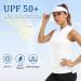 Women's Sleeveless Tennis Shirt Golf Shirts UPF 50+ Sun Protection - White, Medium - Buy Online on GoSupps.com
