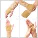 1 Pair Carpal Tunnel Wrist Brace - Compression Support & Night Glove for Pain Relief Adjustable Spandex Protector - Buy Online on GoSupps.com