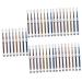 Healvian 40 STK nano toothbrush toothbrush tooth hygiene toothbrush hard bristle mouth cleaning brush travel toothbrush supply for adult toothbrush with medium bristle miniature tpu