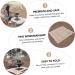 SEWOART 1pc BBQ Fire Mat Outdoor BBQ Outdoor+mat Barbecue Supplies Outdoor Stove Mat Protection Accessories 80x80cm Light Yellow - Buy Online on GoSupps.com