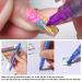 12 Colors Nail Art Pens Set - Graffiti Dotting & Liner Painting Tools for DIY Manicure | Perfect for Home & Salon - Buy Online on GoSupps.com