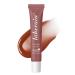 Brown Lip Butter Balm Vanilla Beige Hydrating Tint Butter Lip Gloss Sheer Lipgloss Lip Care Moisturizer Soothing Lip Treatment Makeup Non-Sticky Jelly Glow Reviver Fat Lip Oil Christmas Gift for Women-02 02#