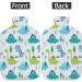 Cute Dinosaur Hot Water Bottle with Fluffy Cover 2L Capacity for Kids & Adults | Cozy Nights & Pain Relief - Buy Online on GoSupps.com