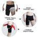 FRCOLOR Waist Fixed Leggings & Lumbar Support Brace Breathable Thigh Protection for Men & Women Red Body Sculpting Thigh Belt - Buy Online on GoSupps.com