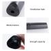 2 Pack Portable Travel Toothbrush Case - Lightweight Plastic Holder for Home, Travel, Gym - Black - Buy Online on GoSupps.com