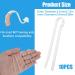 10Pcs Hearing Aid Tubes Soft Flexible BTE Earmold NHS Replacement Hearing Aid Tubing Hearing Amplifiers Ear Tubes for Most Hearing Aids 3.3 x 2 mm - Buy Online on GoSupps.com