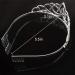 Didder Silver Crystal Tiara for Girls & Women - Rhinestone Princess Crown Headband for Bridal, Wedding, Birthday Party - Style B - Buy Online on GoSupps.com