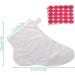 100pcs Clear Plastic Paraffin Bath Liners for Foot Spa Wax Treatment - Disposable Booties for Pedicure, Hot Spa, and Foot Covers - Buy Online on GoSupps.com