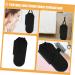 Gogogmee 2pcs Hanging Storage Pouch Hair Straightner Black Hair Rollers Storage Pouch 29.50X13.50X2.00CM Black - Buy Online on GoSupps.com