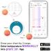 EZ Digital Basal Thermometer with Blue Backlight LCD Display - High Precision & Memory Recall - EBT-100B(Blue) - Buy Online on GoSupps.com