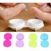 VBY 16-Pack Colorful Mini Contact Lens Containers - Ideal for Travel & Outdoor Storage - Buy Online on GoSupps.com