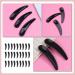 Beavorty 100pcs Cream Scoops & Spatulas for Makeup & Moisturizers | Facial Mask Applicator Tools - Black Beauty Spoons - Buy Online on GoSupps.com