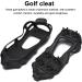 LIOOBO 10 Pcs Universal Golf Shoe Spikes Replacement Cleats with Spike Wrench Tool - Buy Online on GoSupps.com