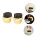 Healeved Men's Beard Comb - 2 Piece Multifunctional Cleaning Brush Set | Pocket Comb & Accessories for Grooming - Beige 6x5x5cm - Buy Online on GoSupps.com