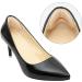 2 Pairs Beige Heel Grips Liner for Loose Shoes - Prevent Heel Slip and Blister, Improve Shoe Fit and Comfort - Women Men Half Size Inserts Pads - Buy Online on GoSupps.com