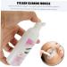 Balacoo Eyelash Cleansing Mousse & Lash Glue Remover - 2-in-1 Eye Cleaner & Mascara Wash with Boho Alligator Hair Clips - International Shipping Available - Buy Online on GoSupps.com