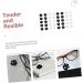 Shop Doitool 24 Pairs Anti-Slip Sports Glasses | Clear Frame & Silicone Holders - Perfect for Active Lifestyles - Buy Online on GoSupps.com