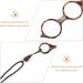 FOMIYES Portable Folding Reading Glasses Set - 2 Pcs High-Definition Mini Readers for Men & Women | Exquisite Neck Hanging Design - Buy Online on GoSupps.com