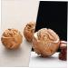 Toyvian 10 STK Handmill Deast Bath for Adults - Chinese Meditation Baoding Balls & Popuck T-Tool for Relaxation - Buy Online on GoSupps.com