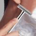 Premium Double-Edged Safety Razors for Men | Solid Metal Silver Razors for a Perfect Shave - Buy Online on GoSupps.com