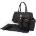 Miss Lulu LT6638 BK Baby Changing Bag Black L