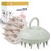 Scalp Massage brush hair washing brush 100% silicone hair massage brush shampoo brush scalp massager for peeling and head massage wet & dry hair massage brush head massage brush hair growth 2 pcs