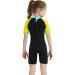 DIVE & SAIL Kids 2.5mm Warm Wetsuit One Piece UV Protection Shorty Suit Green XL - Buy Online on GoSupps.com