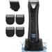 SIHOHAN Electric Body Trimmer - Waterproof Grooming Kit for Men & Women | USB Rechargeable Ceramic Blade Body Groomer - Buy Online on GoSupps.com