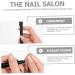 minkissy Nail Pen Liner Pen Nail Polish Nail Brush Pen Gel Nail Tool Extension Gel Pen Drawing Painting Liner Pens Barniz De Gel Para U as Nail Tools Nail Art Pen Abs Simple Draw Flowers 14X1X1CM Black - Buy Online on GoSupps.com