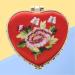 FOMIYES Mini Heart Pocket Makeup Mirror - 2-Sided Travel Mirror for Women & Girls in Red - Buy Online on GoSupps.com