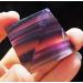 1pcs Amethyst fiuorite Natural Quartz Crystal Pyramid heal Collection Full of Texture