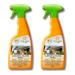 Bio upholstered cleaner (2x750ml) |Upholstered furniture car seats & awnings |powerful cleaning & strong |Carpet cleaner |Removes residues & smells |odorless |Think Orange Be Green 2x 750ml
