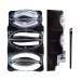 Turelifes Waterproof Eyebrow Stamp & Brush | Dark Brown | Perfect One-Second Makeup for Natural Bridal Looks - Buy Online on GoSupps.com