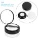 BIUDECO 6 Pcs Elastic Mesh Loose Powder Box Empty Portable Powder Cases Makeup Powder Puff DIY Abs Black - Buy Online on GoSupps.com