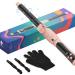 MiroPure Automatic Curling Iron 1 Inch Ionic Hair Curler Self Rotating Curling Wand with Longer Barrel for Waves and Curls Unique Button to Enable/Distable Rotation Get Rid of Accidentally Hit
