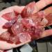 Rough Crystals Raw Strawberry Quartz Specimens for Stones 100g Gift - Buy Online on GoSupps.com
