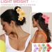 Flower Hair Barrettes Non-slip Flower Hair Clips 6 Large Flower Hair Clips For Women Are Girls Gifts For Women - Buy Online on GoSupps.com