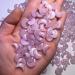 Natural Crystal Rough Natural Stone Natural Kunzite Crystal Stone Purple Carved Crystal Heart Moon Star Gem Fashion Carved Gifts (Color : Clover Size : 1pcs) 1pcs Clover - Buy Online on GoSupps.com
