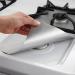 Universal Oven Stove Sheets Burner Liner Protector Reusable 2PCS Covers Kitchen Dining & Bar Drill Scrub Brush Pads (Silver One Size) Silver One Size - Buy Online on GoSupps.com