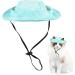 Fischerhut for Dogs & Cats | Adjustable Outdoor Fishing Hat with Ear Holes - Sun Protection for Small Breeds & Pugs - Buy Online on GoSupps.com