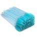 G2plus 300 pieces disposable eyelash brush crystal eyelash brushes eyelash applicator brush for mascara eyelash extension 300 pieces (1 Pack) glitter blue