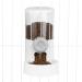 Misyue 1.2L Cat Hanging Automatic Food Dispenser Gravity Pet Auto Feeder for Rabbit Chinchilla Guinea Pig Hedgehog Ferret (WHITE 1PCS)) Plastic