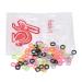Angzhili 500 Pcs Orthodontic Elastic Rubber Bands - 4.5 Oz Heavy Traction Bands for Tooth Gaps - Multi-colored (3/16 Rabbit) - Buy Now - Buy Online on GoSupps.com