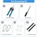 DaizySight Dog Grooming Hammock Kit for Medium Dogs - Size: L Hanging Cradle Sling for Nail Trimming Clipping Blue - Buy Online on GoSupps.com