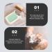 AUTSUPPL 6pcs Black Linen Soap Soap Net Soap Saver Pouches Face Cleaning Net Flax - Buy Online on GoSupps.com