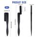 2 PCS Folding Eyelash & Eyebrow Comb Set - Metal Teeth Lash Comb & Mascara Applicator for Perfectly Defined Lashes & Brows - Buy Online on GoSupps.com
