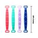 2020 Updated Silicone Back Scrubber for Shower - Easy to Clean Body Brush Exfoliator - Hygienic - Lilac Purple - Buy Online on GoSupps.com