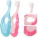 Fomiyes 2-Pack Baby Toothbrushes | Manual Kids Tooth Cleaning Brush for MAM Bottles | Travel-Friendly Children's Toothbrushes for Everyday Use - Buy Online on GoSupps.com
